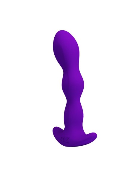 Yale Plug Anal con Vibración Púrpura