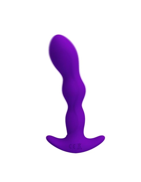 Yale Plug Anal con Vibración Púrpura
