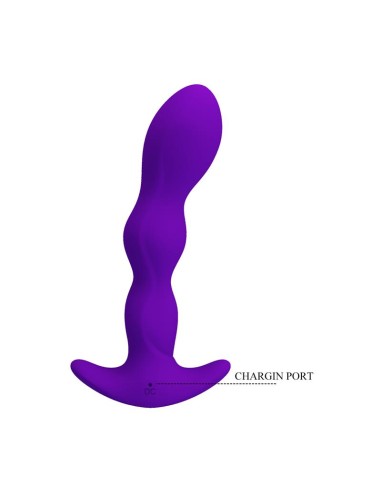 Yale Plug Anal con Vibración Púrpura