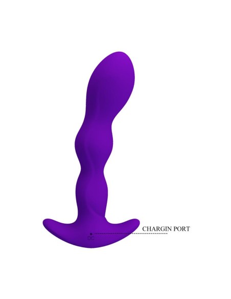 Yale Plug Anal con Vibración Púrpura
