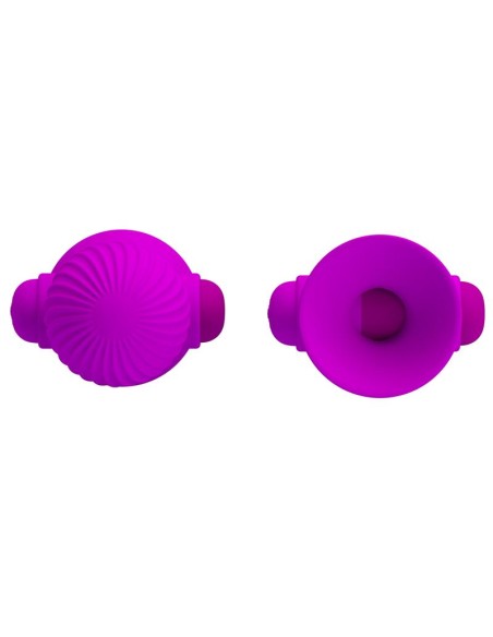 Funda para los Pezones con Vibración Rosa