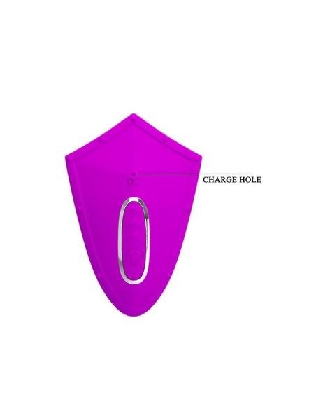 Willie Estimulador con Control Remoto Rosa