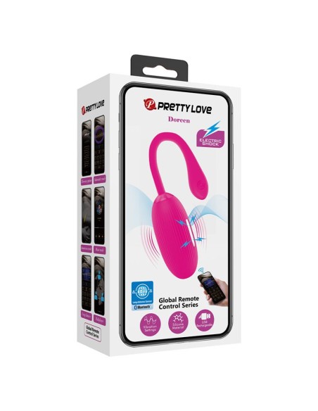 Doreen Huevo Vibrador con Electro Shock y App