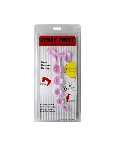 Bendy Twist Bolas Anales Rosa