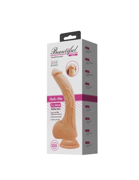 Jack Dildo Realista Flexible 10.6
