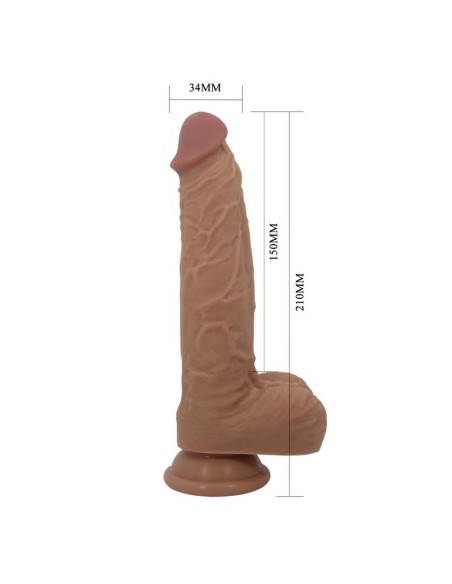 Jonathan Dildo con Vibración y Empuje Control Remoro