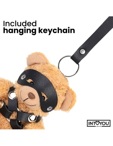 Bearly Llavero de Osito BDSM con Arnés