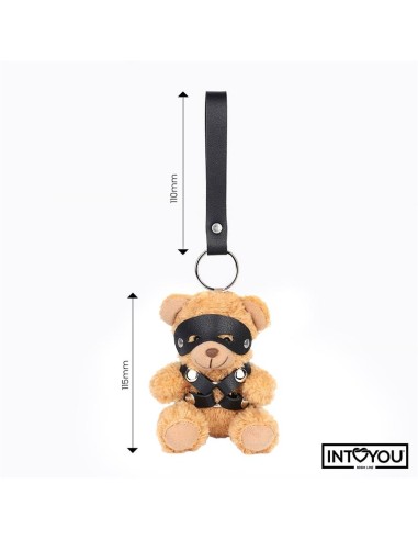 Bearly Llavero de Osito BDSM con Arnés
