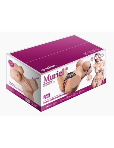 Muriel Masturbator con Thrusting Esqueleto Interno