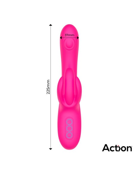 Antony Vibrador con Double Tapping y Función Finger