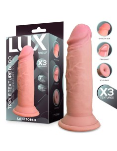 Wolf Dildo Triple Texture 7