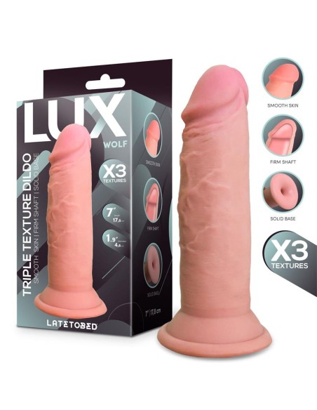 Wolf Dildo Triple Texture 7