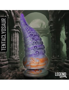 Tentaclyosaur Dildo Tentáculo Silicona Líquida 20 cm