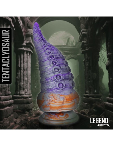 Tentaclyosaur Dildo Tentáculo Silicona Líquida 20 cm