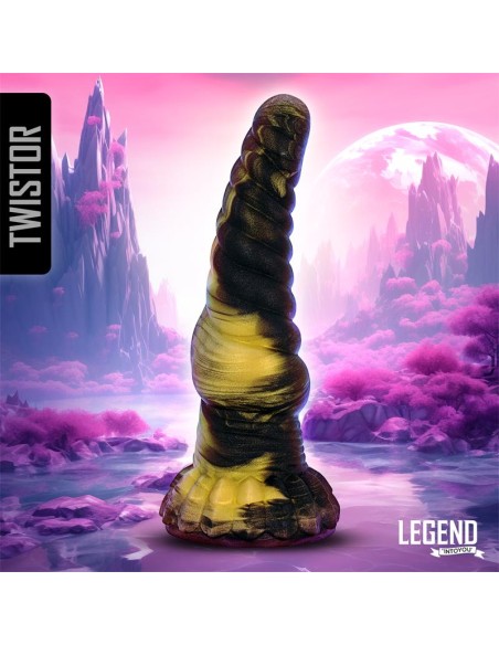 Twistor Dildo Silicona Líquida 17,6 cm