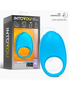 Ringo Anillo Vibrador con APP Unibody Azul 2
