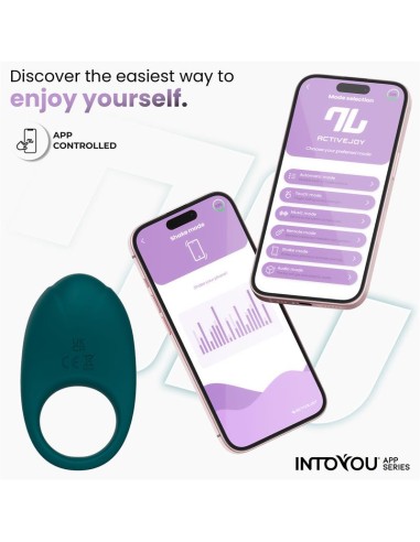Ringo Anillo Vibrador con APP Unibody Verde