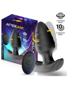 Frank Plug Anal con Vibración y Rotación 360º y Control Remoto
