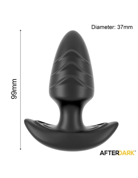 Frank Plug Anal con Vibración y Rotación 360º y Control Remoto