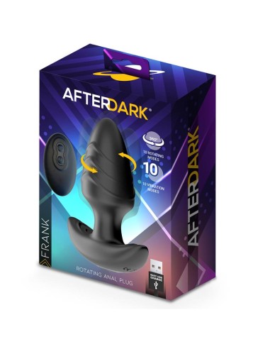 Frank Plug Anal con Vibración y Rotación 360º y Control Remoto