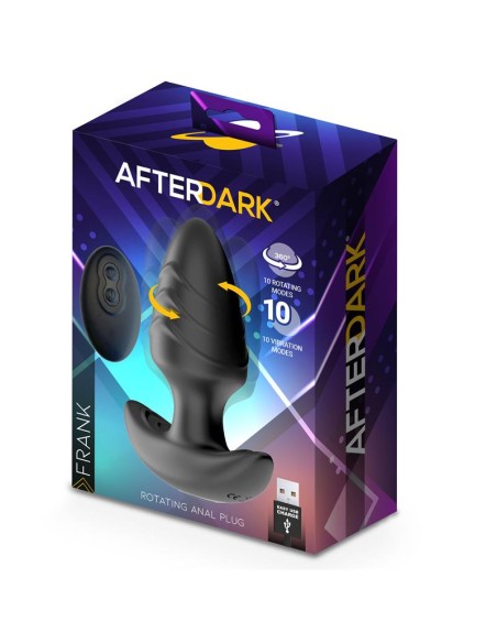 Frank Plug Anal con Vibración y Rotación 360º y Control Remoto