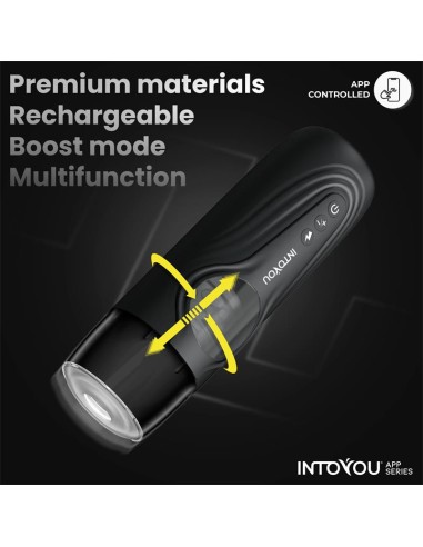 Egor Masturbador Masculino con Rotación y Thrusting con APP