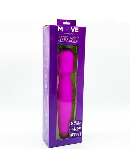 Magic Wand Masajeador Silicona Purpura