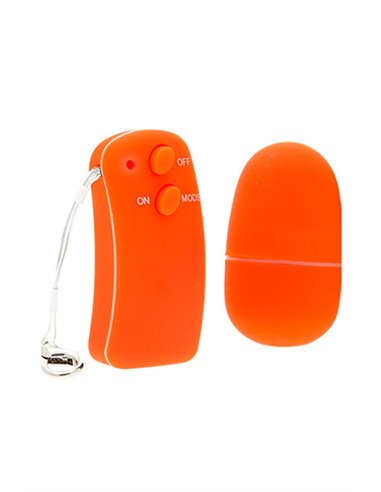 HUEVO VIBRADOR ZAHARA NARANJA