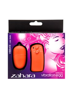 HUEVO VIBRADOR ZAHARA NARANJA 2