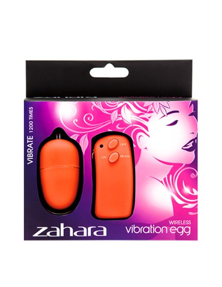 HUEVO VIBRADOR ZAHARA NARANJA