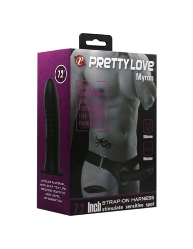 Myron Arnés con Dildo con Vibración 7.2