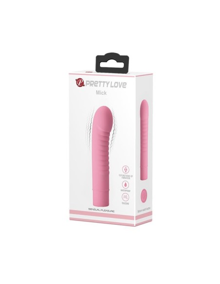 Estimulador Mick Silicona Rosa