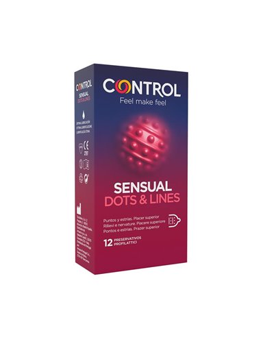 Sensual Dots & Lines - Punteados 12 uds
