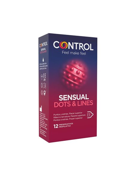 Sensual Dots & Lines - Punteados 12 uds