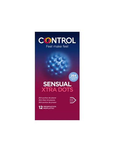 Sensual Xtra Dots - Punteados 12 uds