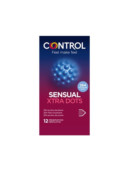 Sensual Xtra Dots - Punteados 12 uds