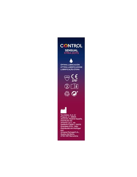 Sensual Xtra Dots - Punteados 12 uds