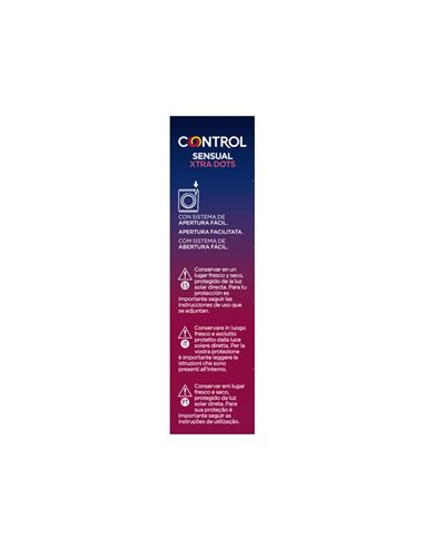Sensual Xtra Dots - Punteados 12 uds