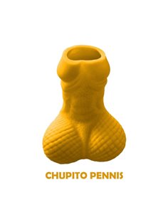 Chupito Forma de Pene color Amarillo