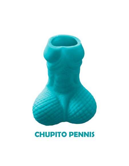 Chupito Forma Pene Color Azul