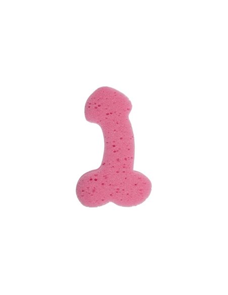 Esponja de Baño de Pene Rosa