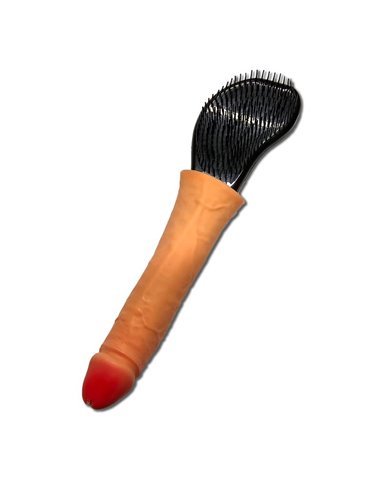 Cepillo para el Pelo con Forma de Pene