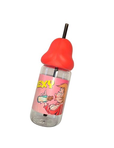 Biberón de Pene Rojo 360ml