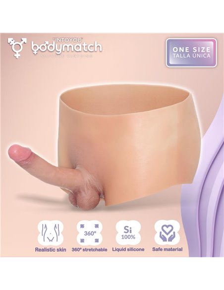 Blayke Boxer con Pene 18 cm Hiperrealista Silicona Líquida Talla Única