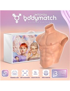 Boomax Traje Torso Masculino Hiperrealista Silicona Líquida Talla S