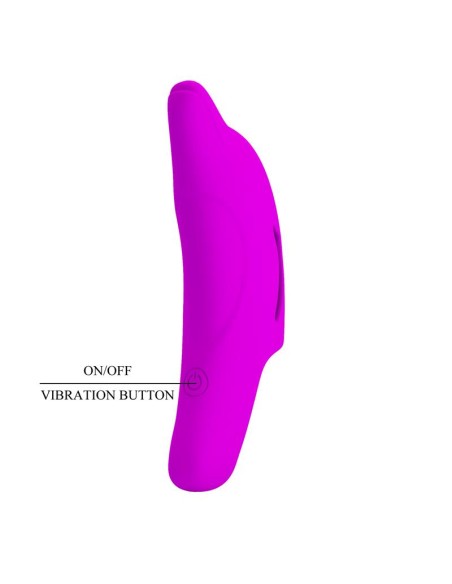 Delphini Estimulador de Dedo con Vibración