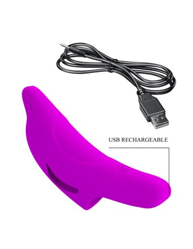 Delphini Estimulador de Dedo con Vibración