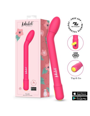 Gently Estimulador Punto G con APP Rosa