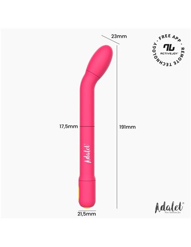 Gently Estimulador Punto G con APP Rosa