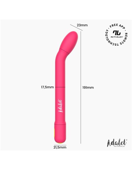 Gently Estimulador Punto G con APP Rosa